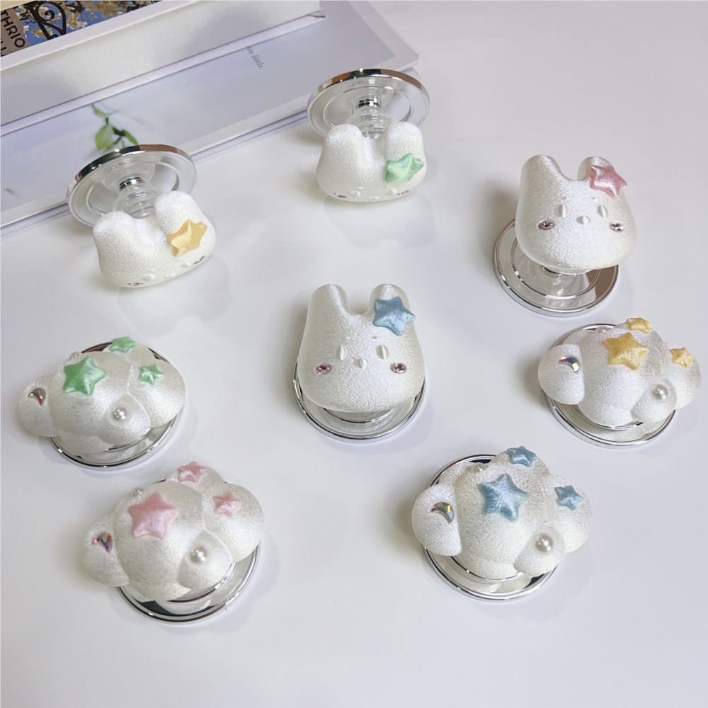 Phone Accessories Cute - 3D Cartoon Magnetic Korean Ins GripTok