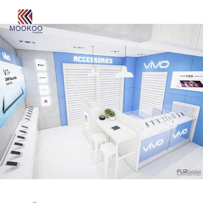 custom.Shop Mobile Phone Kiosk - огляд і ціна Phone Accessories Shop Design