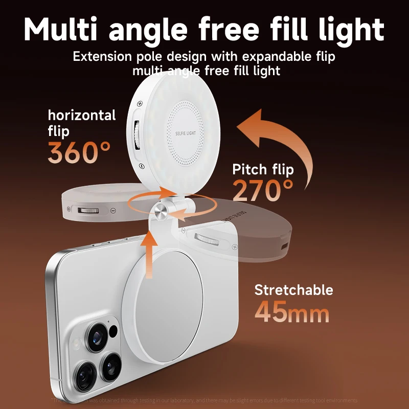 LED Selfie Fill Light for Mags - огляд і ціна Phone Accessories Video