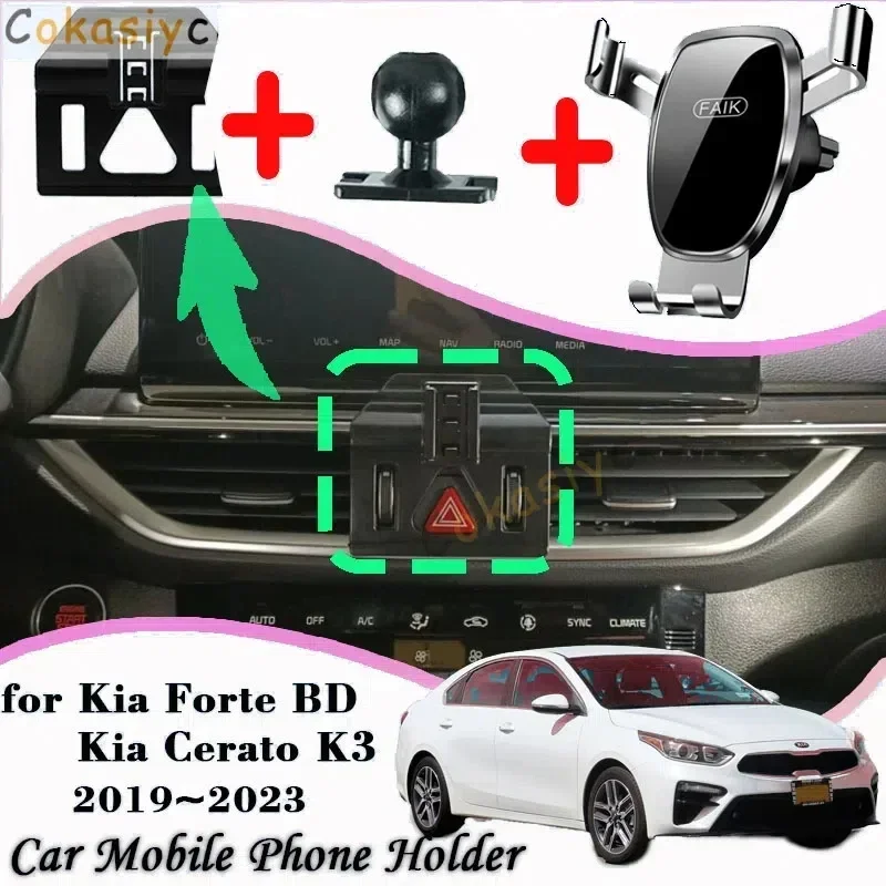 Car Phone Holder for Kia Forte - огляд і ціна Phone Accessories Bd