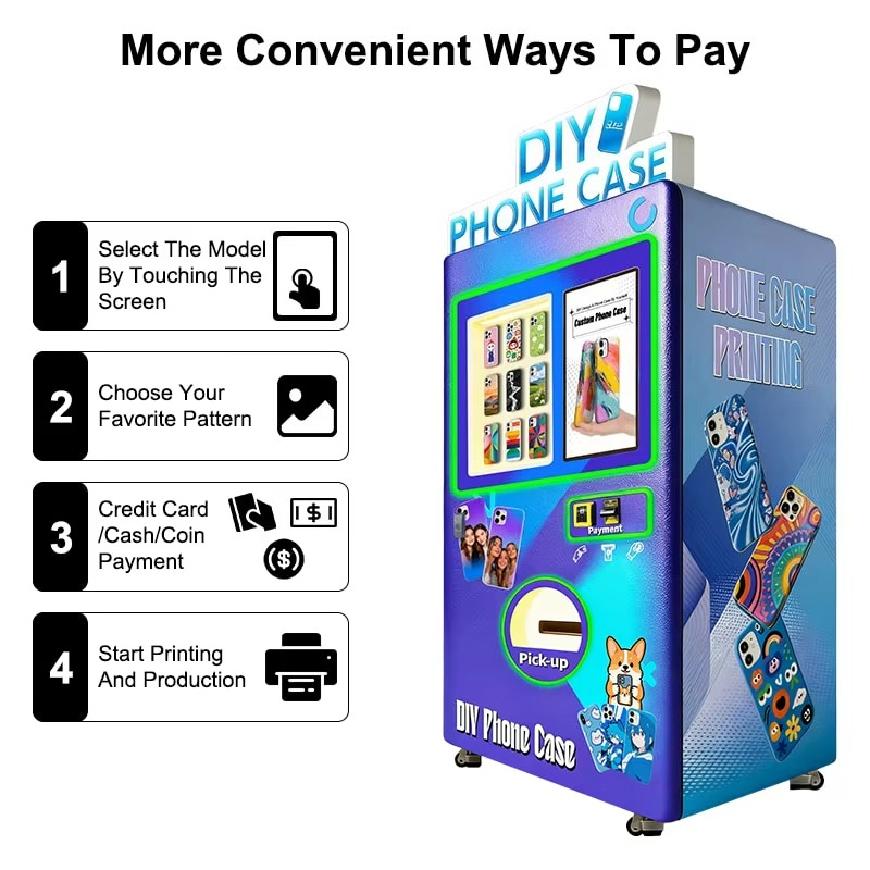 FOODLINE Phone Case Vending Ma - огляд і ціна Phone Accessories Vending Machine