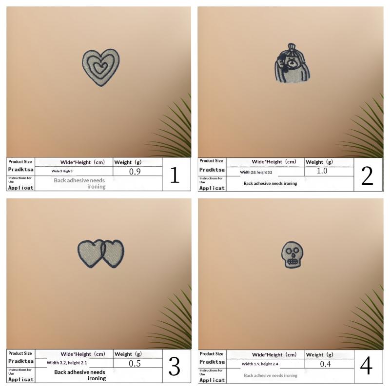 1Set Heart Cat Skull Birds Emb - огляд і ціна Phone Accessories And Repairs