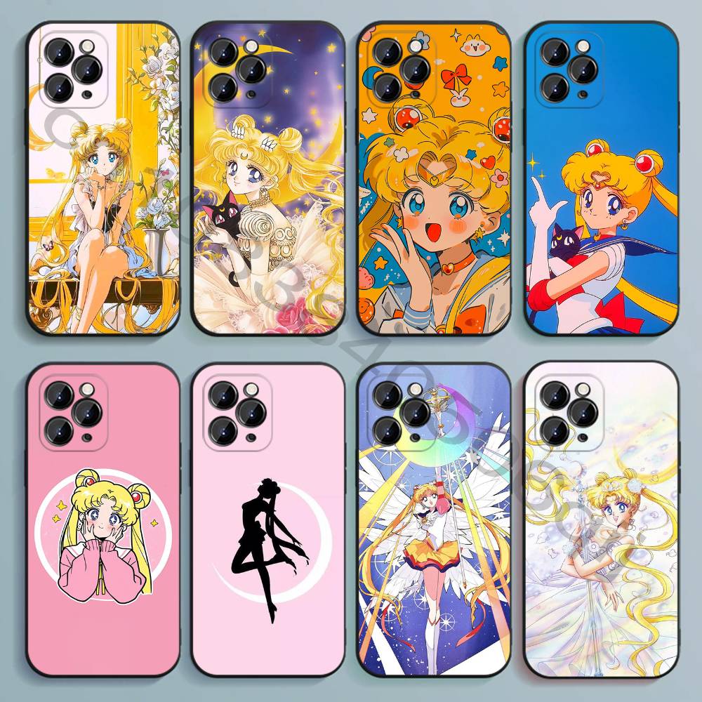 sailor M-moon Black Soft TPU P - огляд і ціна Phone Accessories Logo