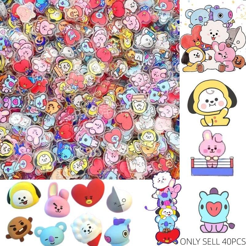 100 Mini BT21 Acrylic Plate DI - огляд і ціна Phone Accessories Cute