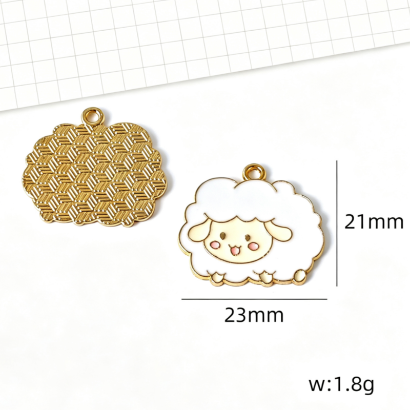 10pcs cartoon cute little anim - огляд і ціна Phone Accessories Cute