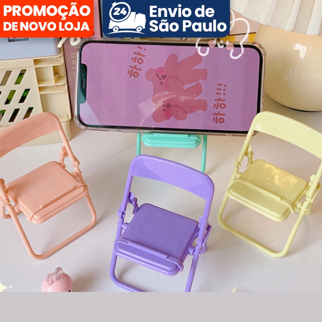 Cute Chair Phone Holder Stand  - огляд і ціна Phone Accessories Cute