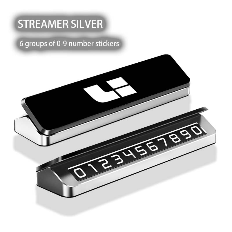 Car Metal Mobile Phone Number  - огляд і ціна Phone Accessories Logo