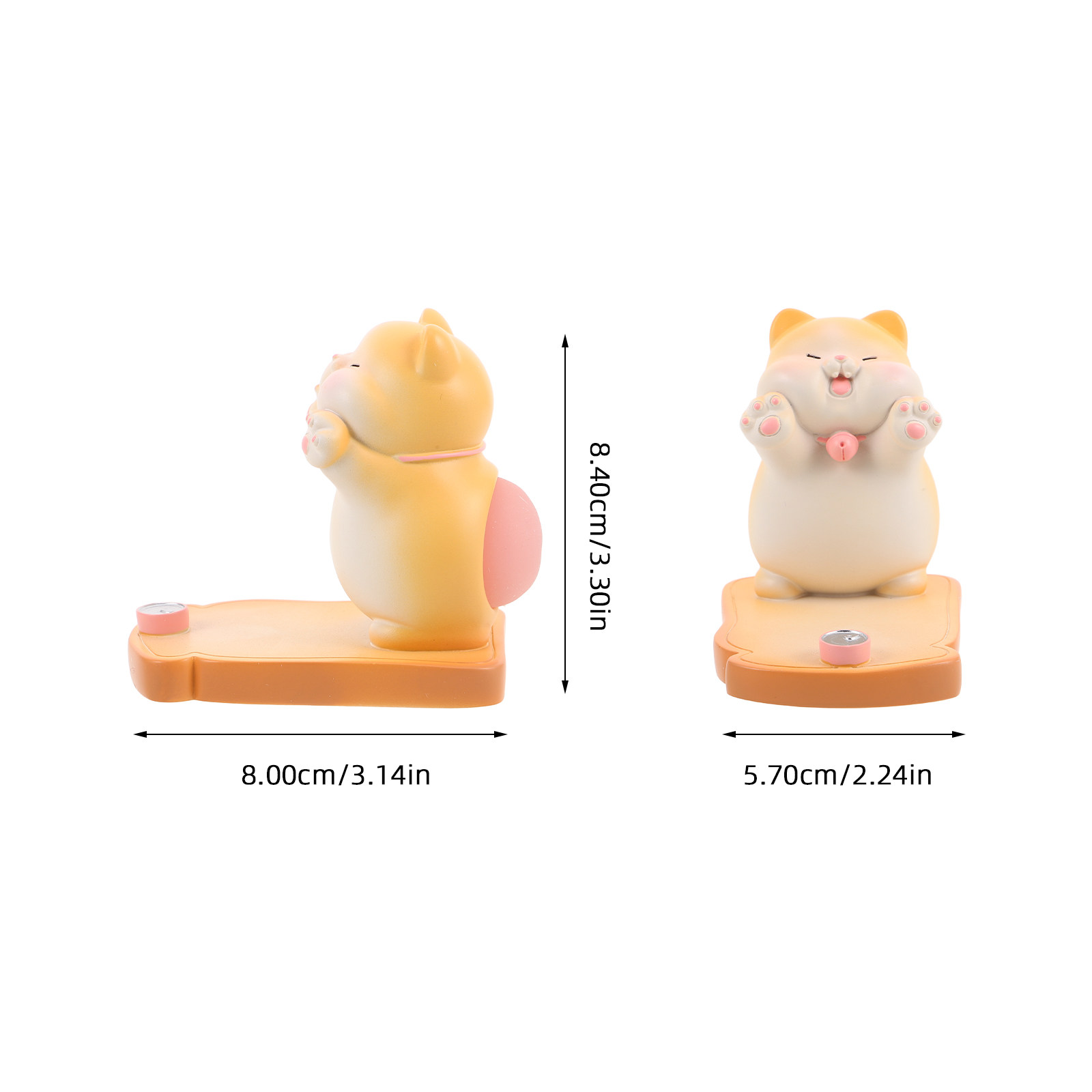 Resin Cat Phone Holder Desk Cu - огляд і ціна Phone Accessories Cute