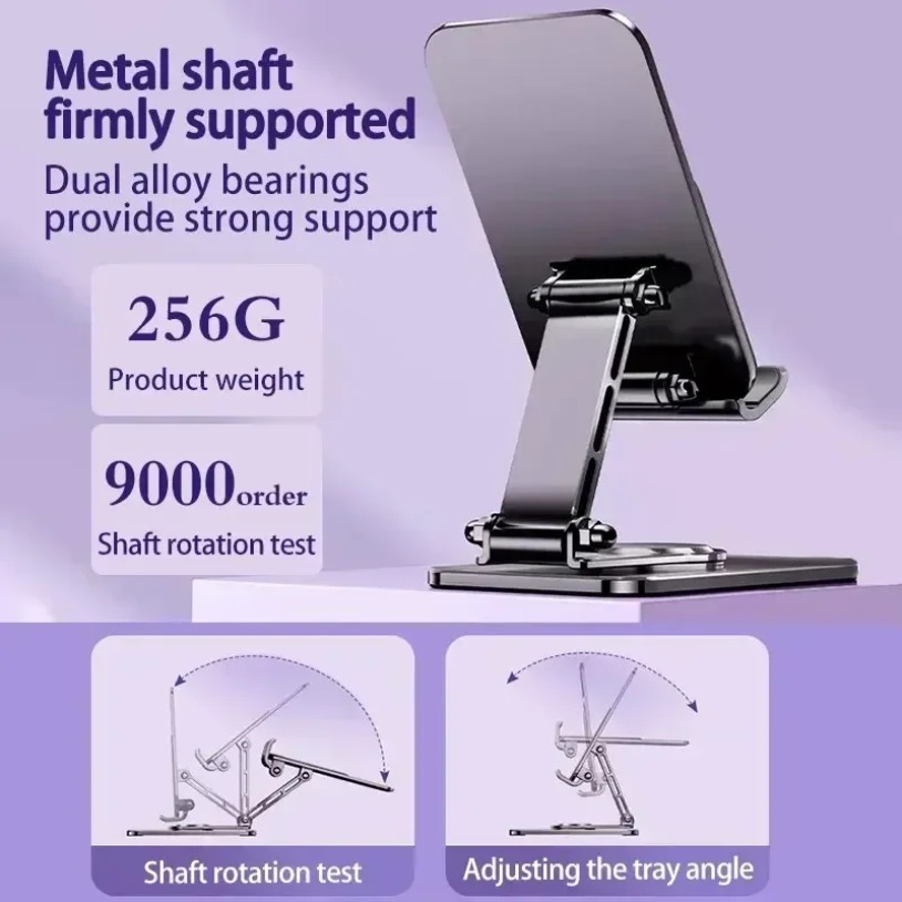 360° Rotatable Metal Phone Hol - огляд і ціна Desk Phone Stand