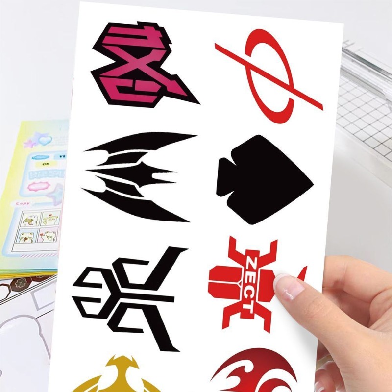 60 Sheets Kamen Rider Logo Sti - огляд і ціна Phone Accessories Logo